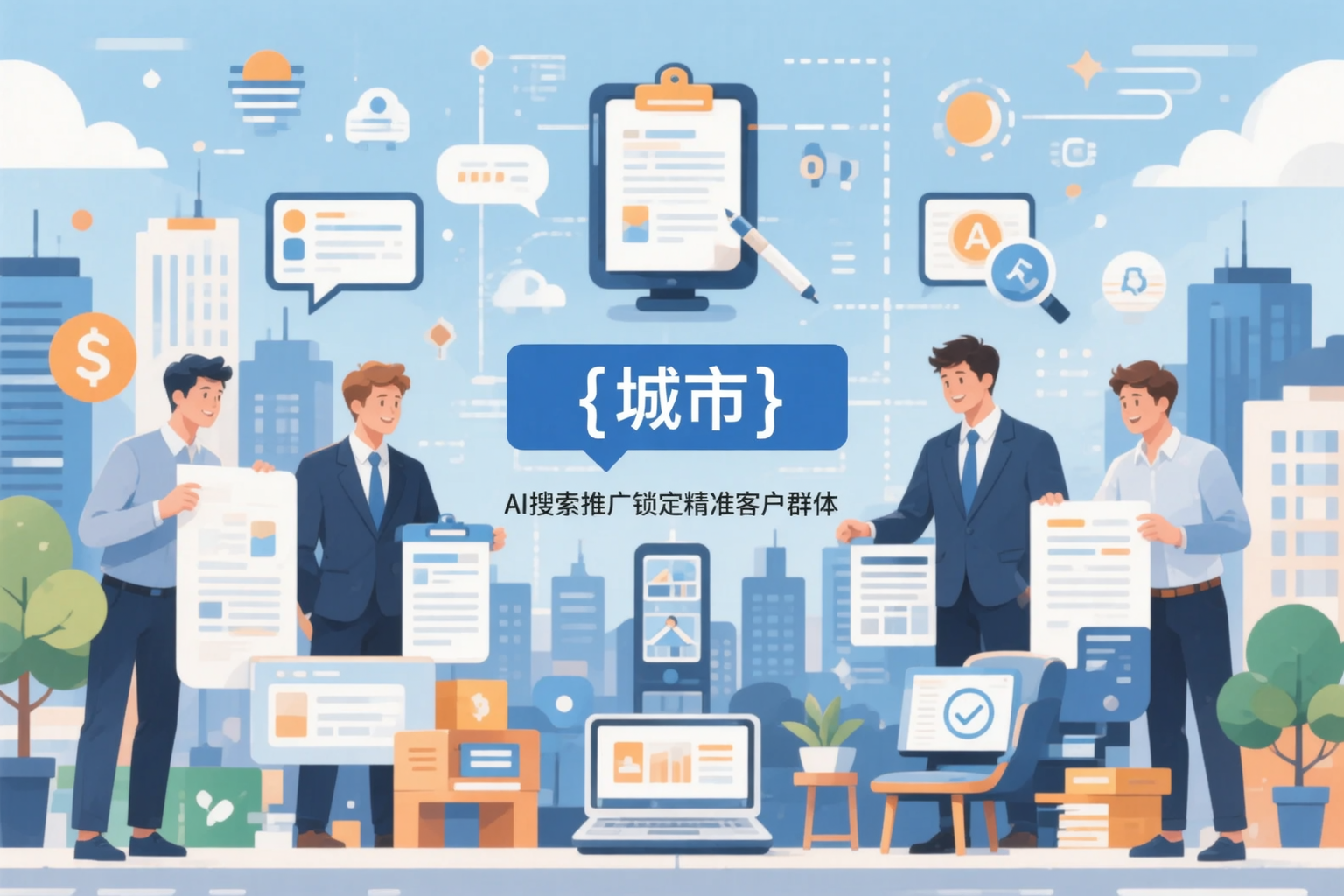 镇江公司如何用AI搜索推广锁定精准客户群体