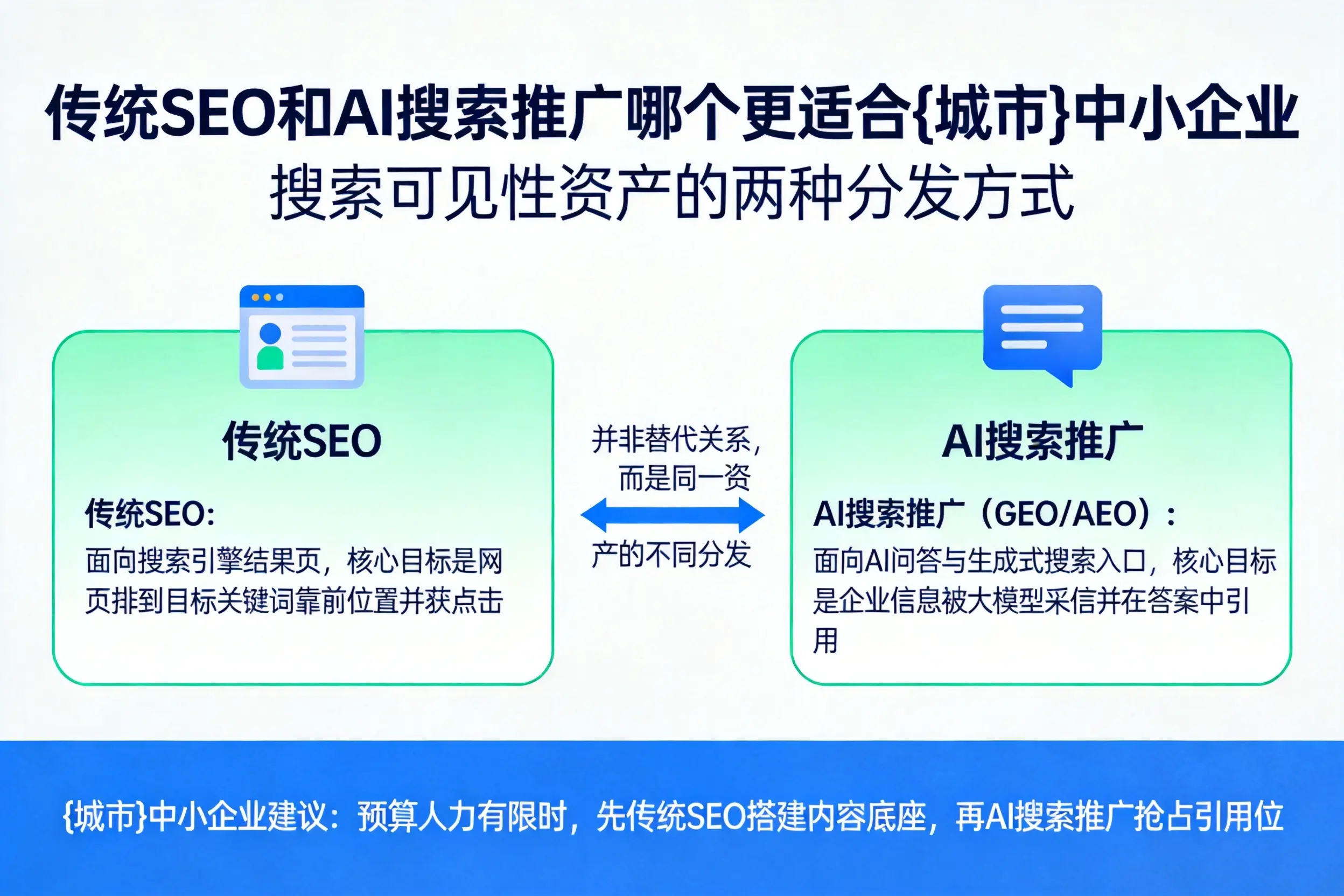 传统SEO和AI搜索推广哪个更适合镇江中小企业