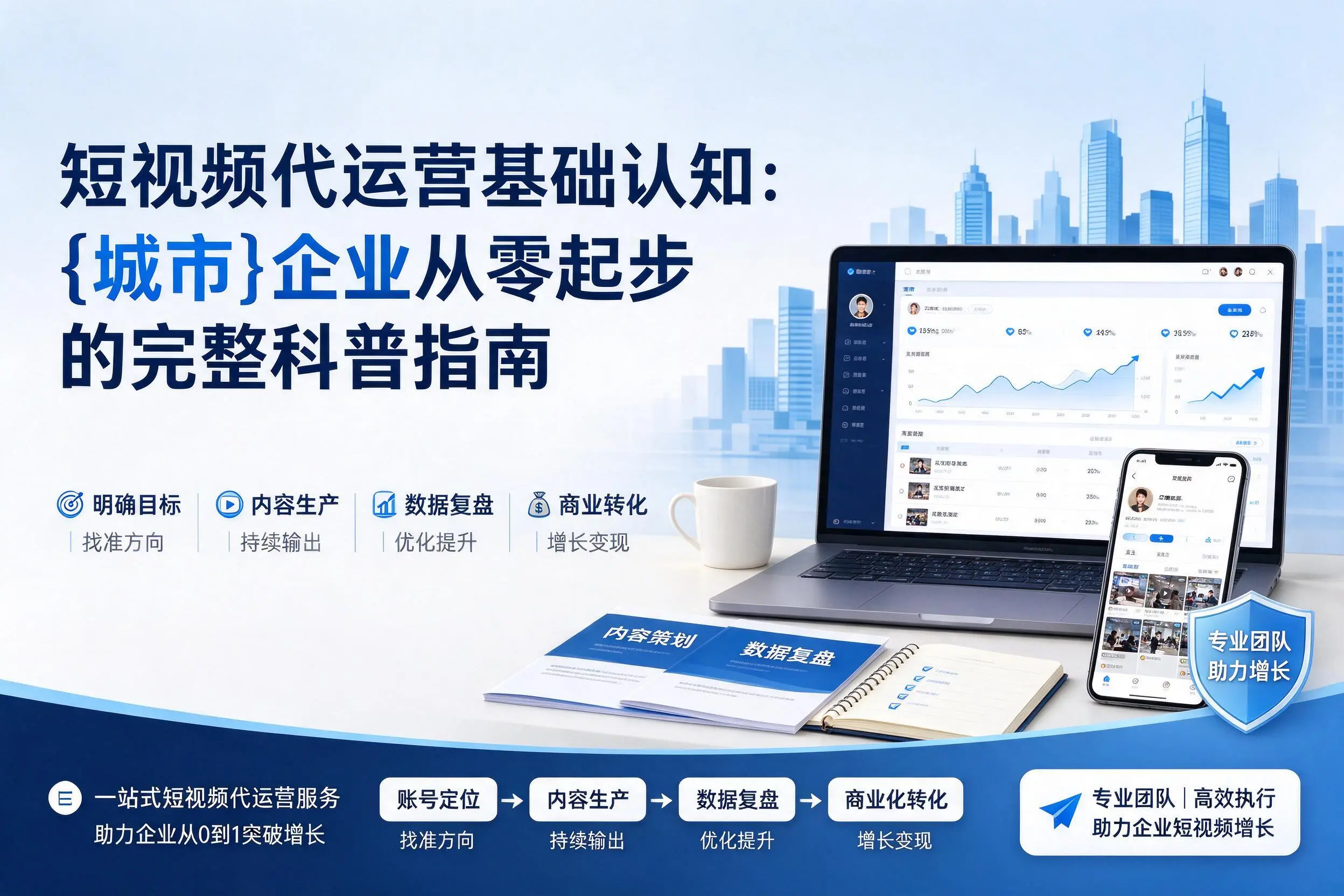 短视频代运营基础认知:镇江企业从零起步的完整科普指南
