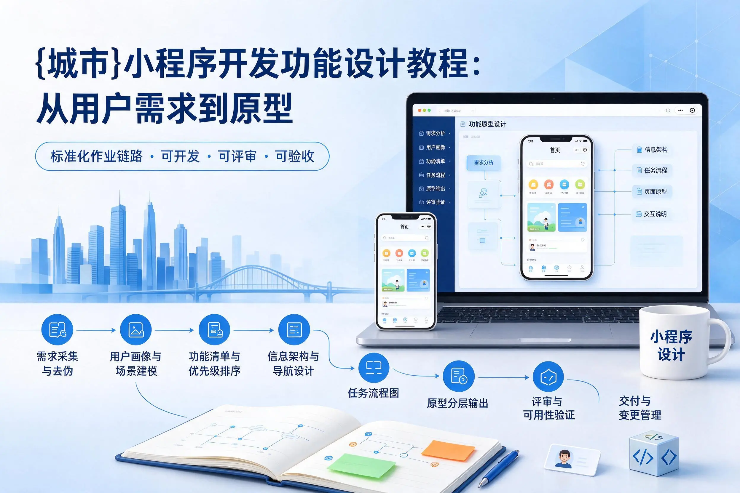 镇江小程序开发功能设计教程:从用户需求到原型